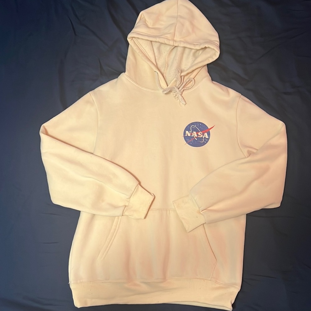 Tan Medium Sized NASA Sweatshirt/Hoodie
